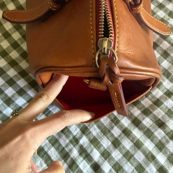 Dooney & Bourke Florentine Olivia Satchel in Natural π - Picture 6 of 12